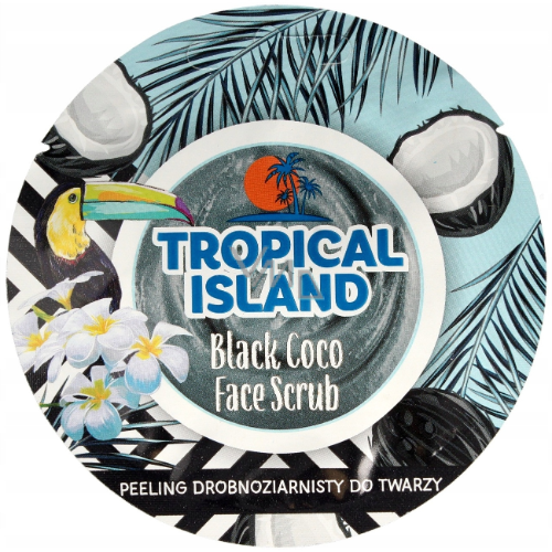 Marrion - facial scrub 'Tropical Island' Black Coconut N1752 7523