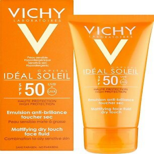 Vichy - Capital Soleil Solar Protective Mattifying Face Fluid Dry Touch For All Skin Types SPF50 50ml 3622/1302