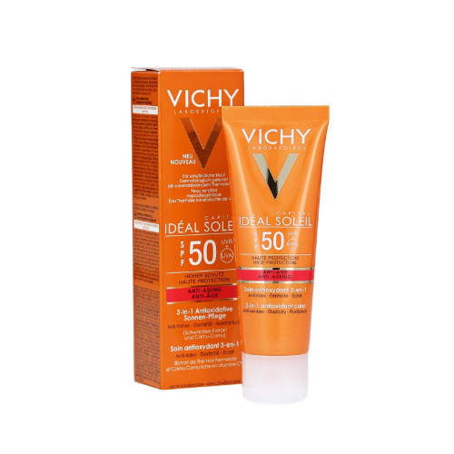 Vichy - Capital Soleil Solar Protective UV-Age Daily SPF50+ 3-in-1 50ml 5231