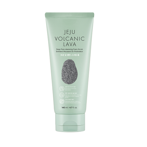 THEFACESHOP JEJU VOLCANIC LAVA DEEP PORE CLEANSING FOAM SCRUB 2020