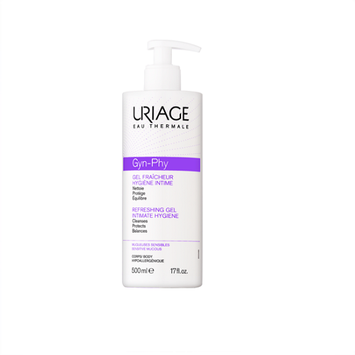 URIAGE GYN-PHY REFRESHING  GENTLY CLEANSING GEL 500ML 5886