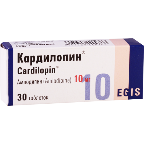 Cardilopin tab 10mg #30