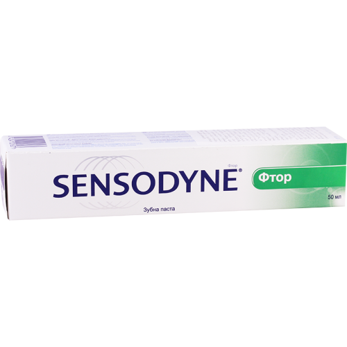 H/pasta Sensodyne with fluoride 50ml