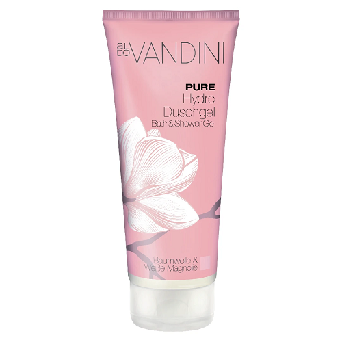 ვანდინი - HYDRO შხაპის გელი ნორმ/მშრ კანის მაგნოლიის ყვავილი და ნუშის ზეთი 200მლ