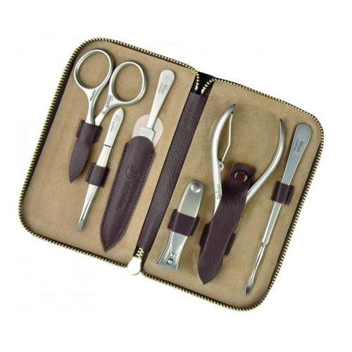 Solingen Morser Travel set Cafe do Brazil brown #6 6223/6216/81187