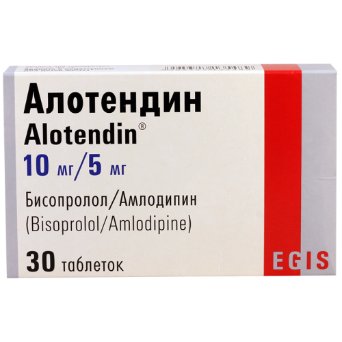 Alotendin tab 10mg+5mg #30