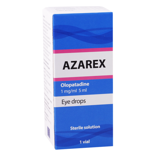 Azarex eye drops1mg/ml 5ml in vial