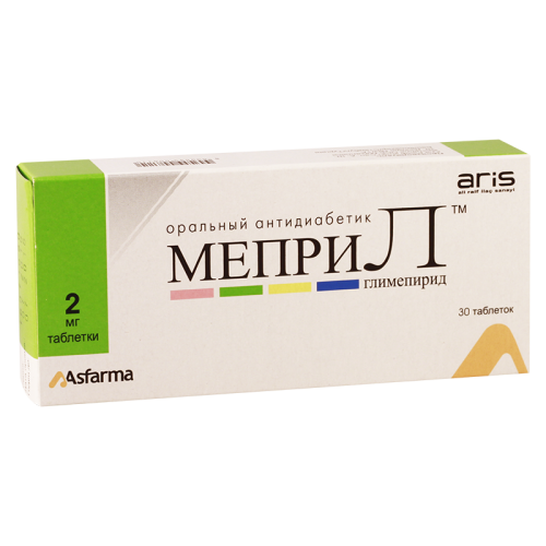 Mepril tab 2mg #30