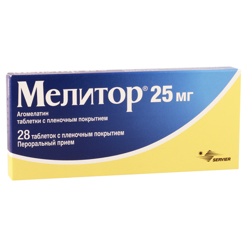 Melitor tab 25mg #28