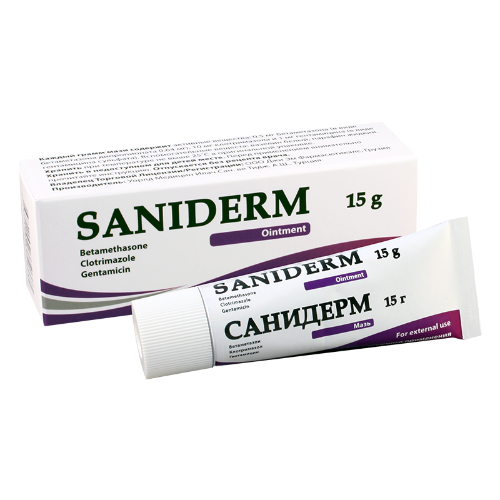 Saniderm ointment 15.0