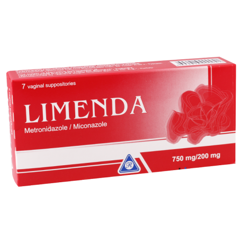 Limenda supp vag 750mg+200mg #7