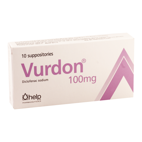 Vurdon supp 100mg #10