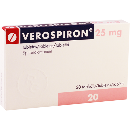 Verospiron tab 25mg #20