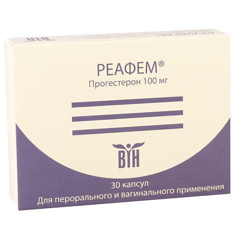 Reafem caps vagin and oral 100mg #30