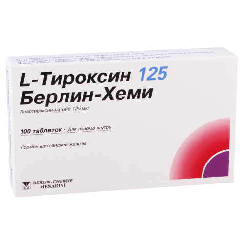 L-Thyroxin tab 125mkg Berlin-Chame #100