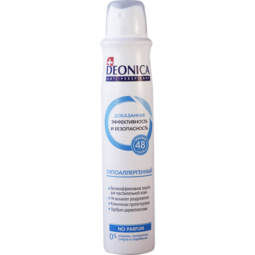 Deonica - hypoallergenic antiperspirant spray 200ml 29837