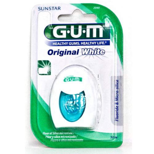 GUM Floss natural whitening