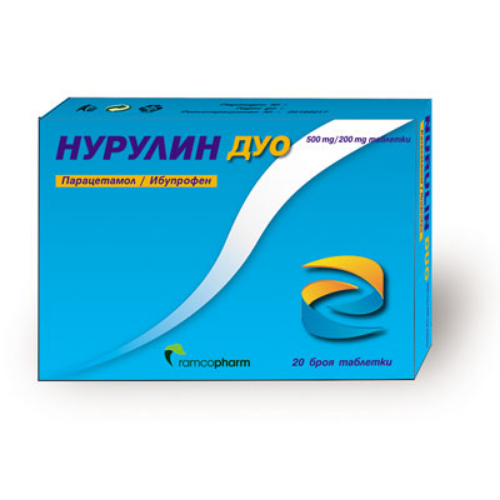 Ibutamol Duo tab 500mg+200mg #20