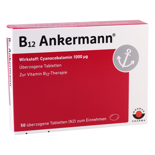 Ankerman B12 tab 1000mkg #50