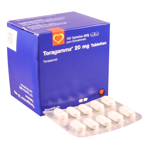 Toragamma tab 20mg #100