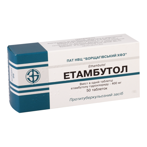 Ethambutol tab 400mg #50