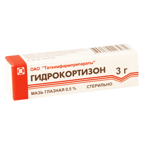 Hydrocortisone eye ointment 0.5% 3gr #1