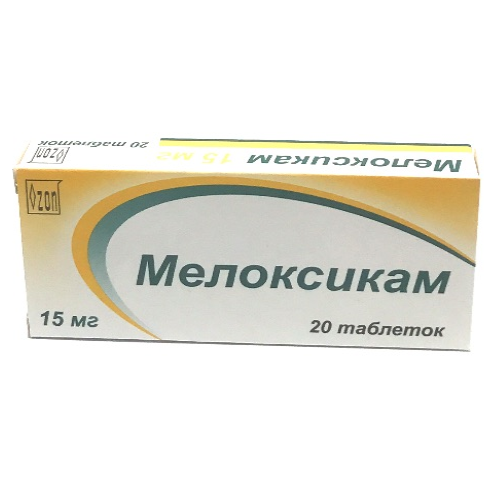 Meloqsikam tab 15mg #20