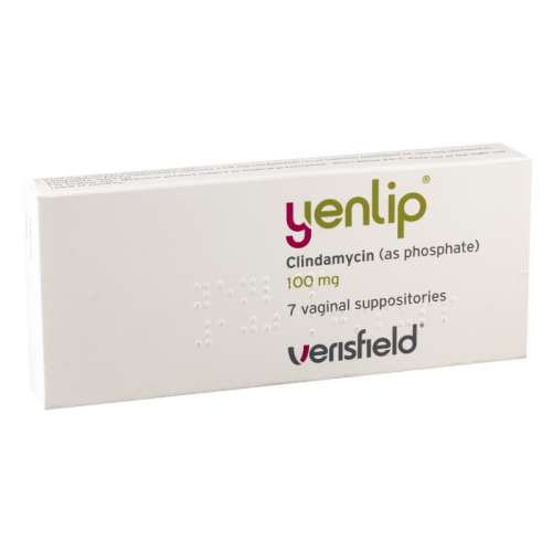 Yenlip supp vagin 100mg #7