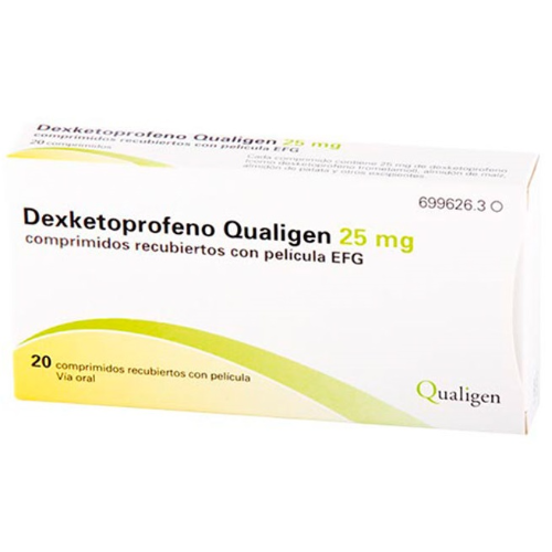 Dexketoprofene Qualigen tsb 25mg #20