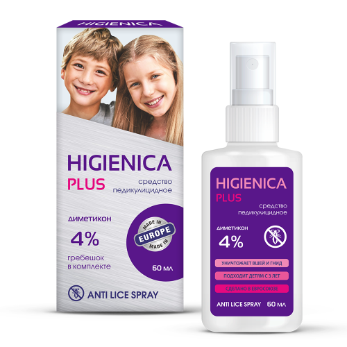 Hygienica plus locion for  lice and nits 60ml #1