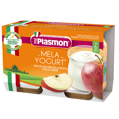 Plasmon Yogurt Apple 2x120 gr