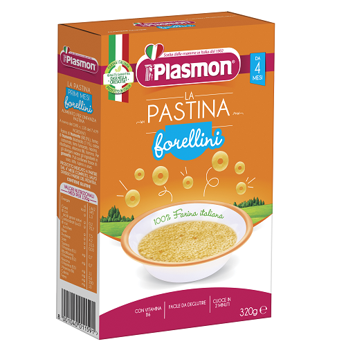 Plasmon First Months Baby Pasta - Forellini 320 gr