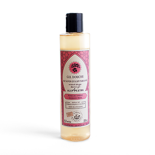 250ML ALEPPO LIQUID SOAP - ROSE DE DAMAS