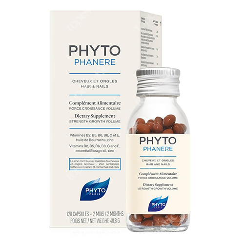 Phyto - Phytophanère Hair and Nails 120 Gel-Caps 6821/1841