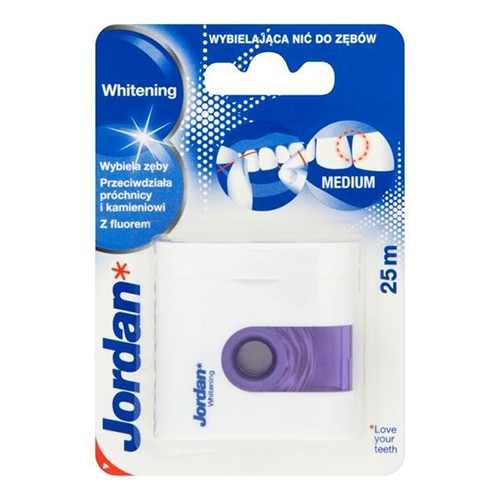 JORDAN DENTAL FLOSS WHITENING FLOSS 25M 1804/2457