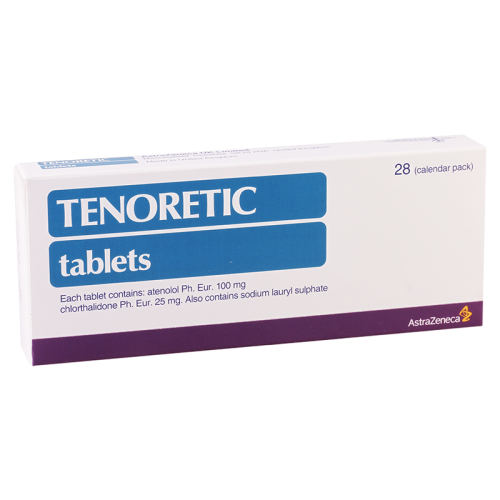 Tenoretic tab 100mg+25mg #28