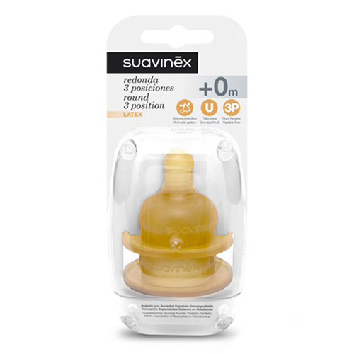 SUAVINEX TEAT LATEX  /0M+/ 5107 3P