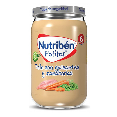 NUTRIBEN JAR CHICKEN PEAS CARROT 235 G