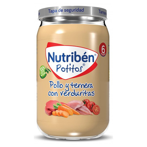 NUTRIBEN JAR CHICKEN BEEF VEGETABLS 235 G