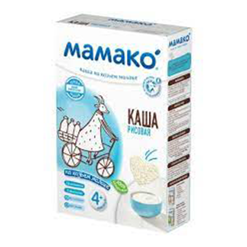 MAMAKO Goat milk-based rice cereals