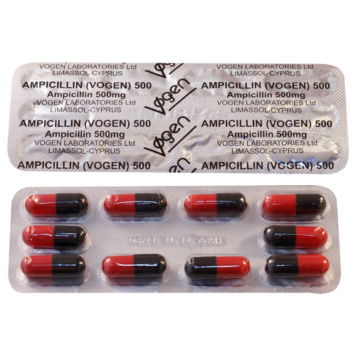 Ampicillin caps 500mg #10