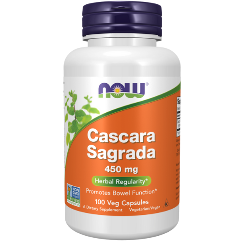 NOW CASCARA SAGRADA 450MG CAPS #100