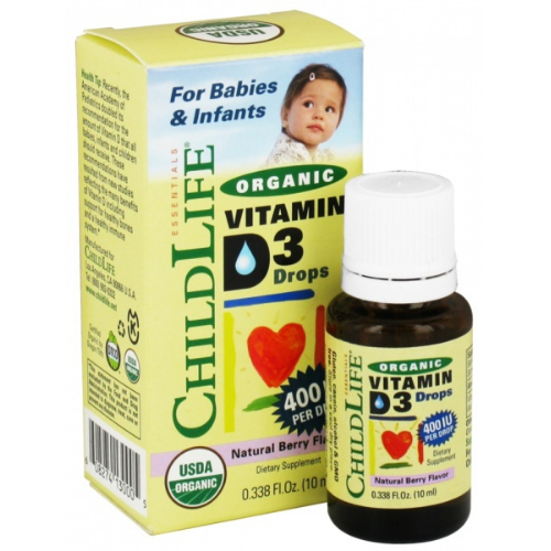 Childlife Essantials Organic Vitamin D3 (Liquid)10 ml