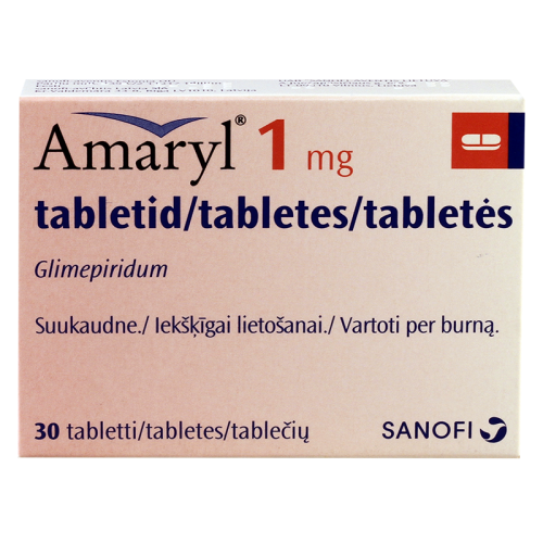 Amaril tab 1mg #30