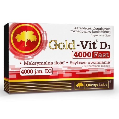 Gold-vit D3 tab 4000ui #30