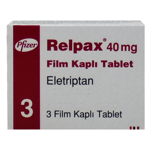 Relpax tab 40mg #3 /TR/