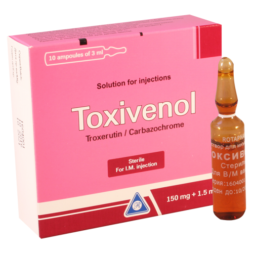 Toxivenol amp i/m 150/1.5mg 3ml #30