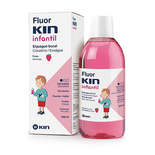 Fluor kin for children mw 500 ml 0506/5821