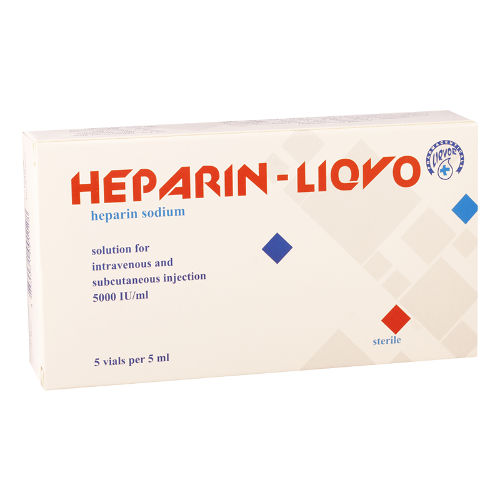 Heparin 5000IU/5ml in vial #1