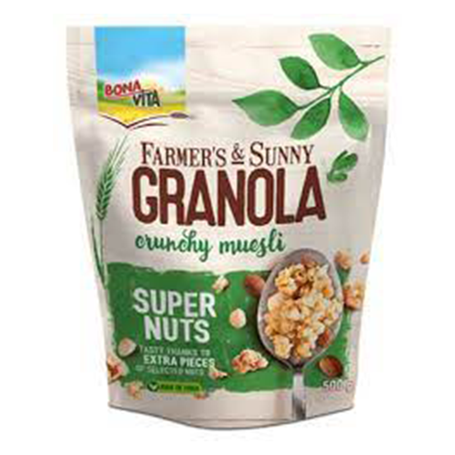 Bonavita - Granola super Nuts 500 g Bag